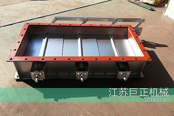 方形擋板門(寬2m)完工,待包裝發貨