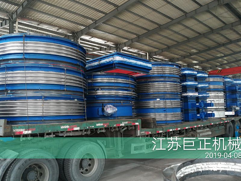 擋板門/非金屬膨脹節完工，準備發往山東客戶